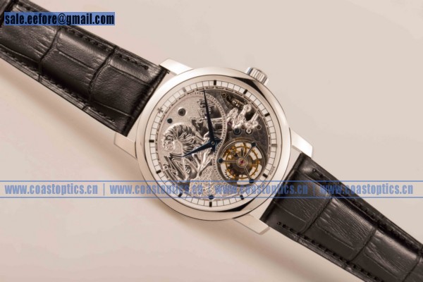 1:1 Clone Vacheron Constantin Traditionelle Minute Repeater Tourbillon Watch Steel 5180112